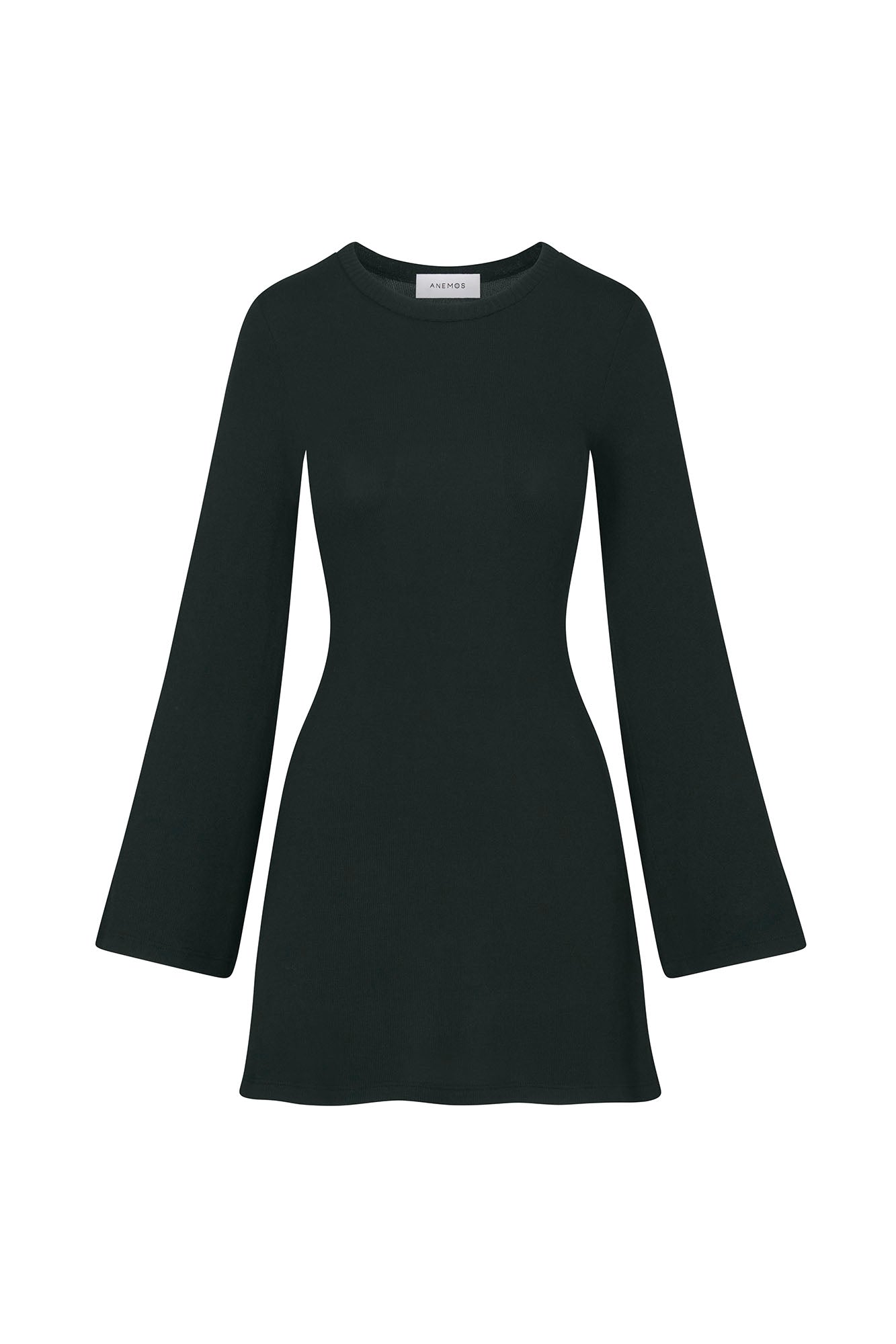 Bell Sleeve Mini Dress in Modal Knit Anemos