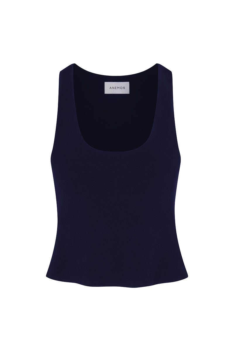 Hume Tank Top in Stretch Twill