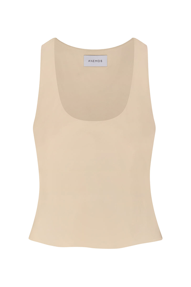 Hume Tank Top in Stretch Twill