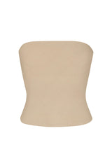 Ritts Strapless Top in Stretch Twill