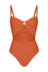 Tortoise Cutout One-Piece