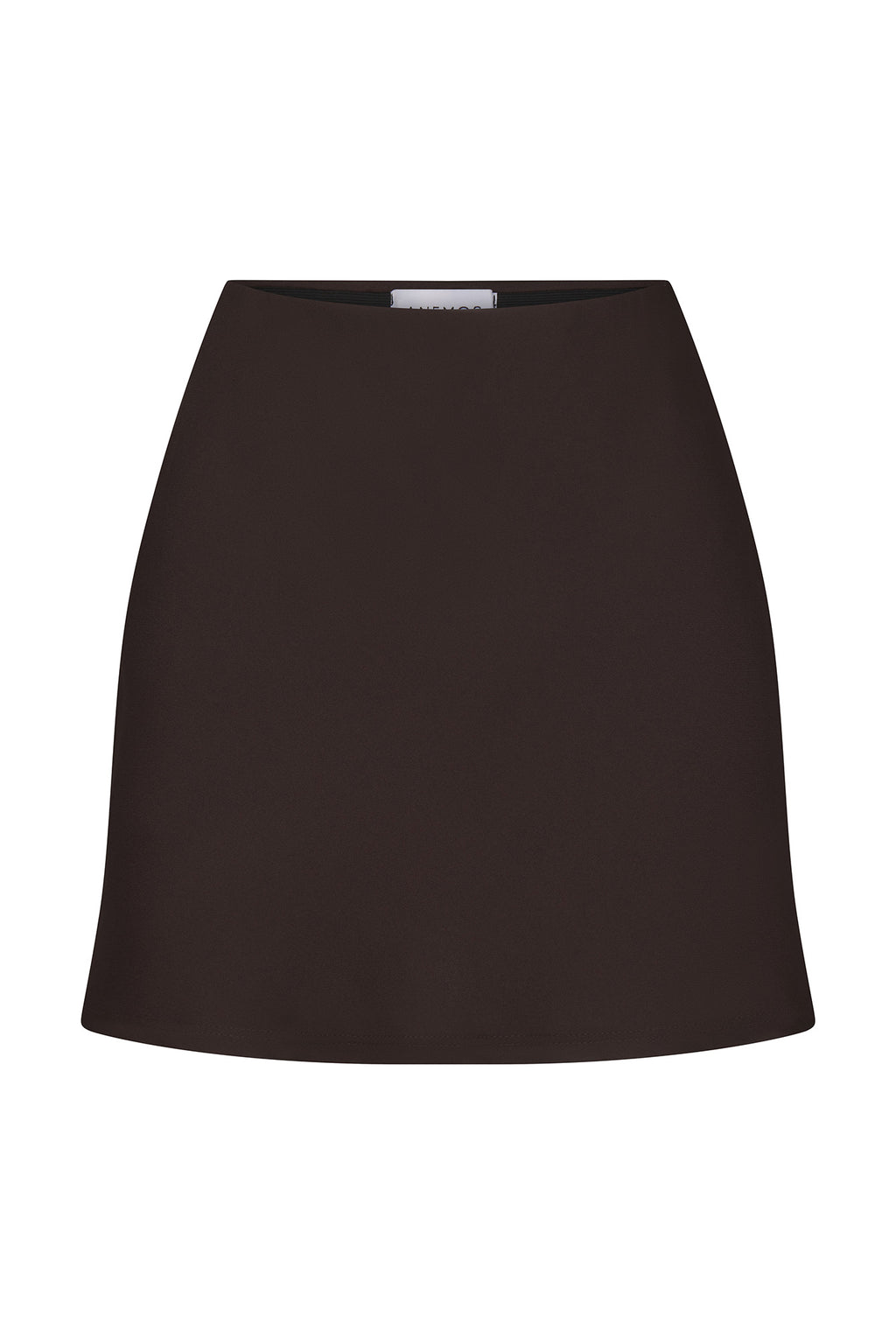 The Bias-Cut Mini Skirt in Matte Crepe