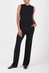 Flared Pant in Modal Knit