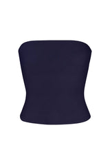 Ritts Strapless Top in Stretch Twill